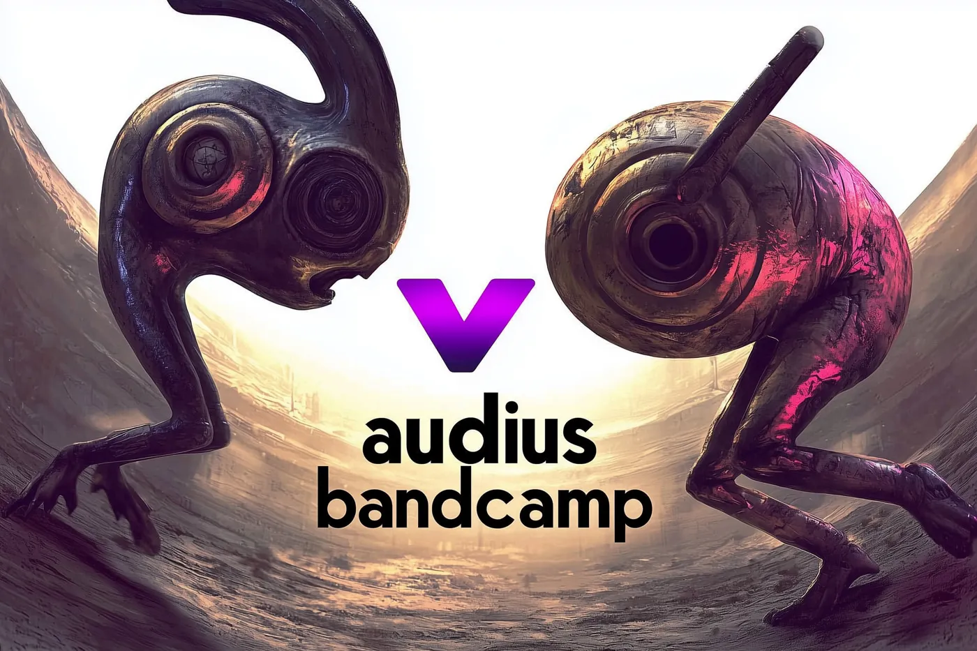 Audius vs. Bandcamp Fees