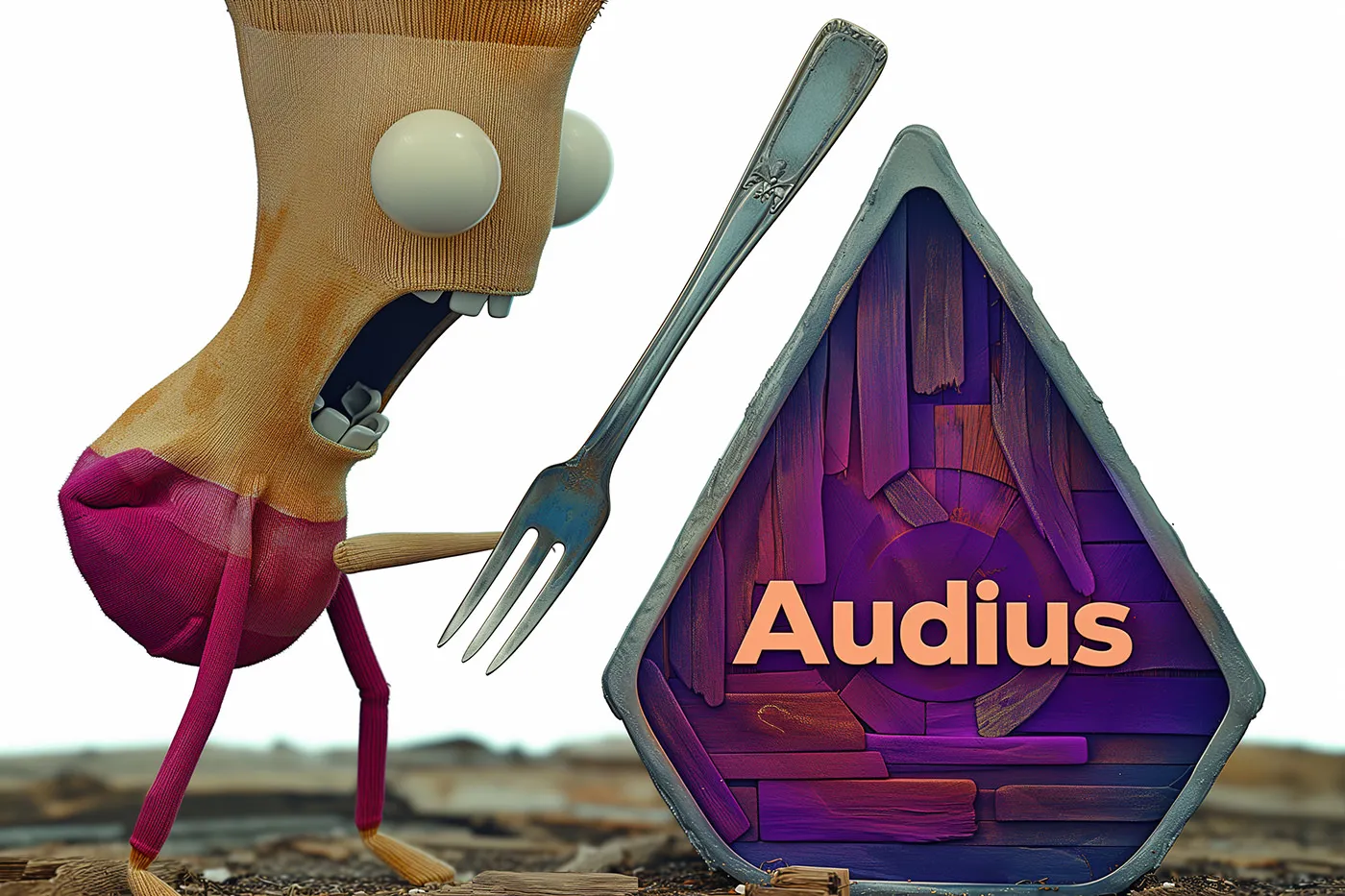 Audius Insights: a Left Sock and a Fork