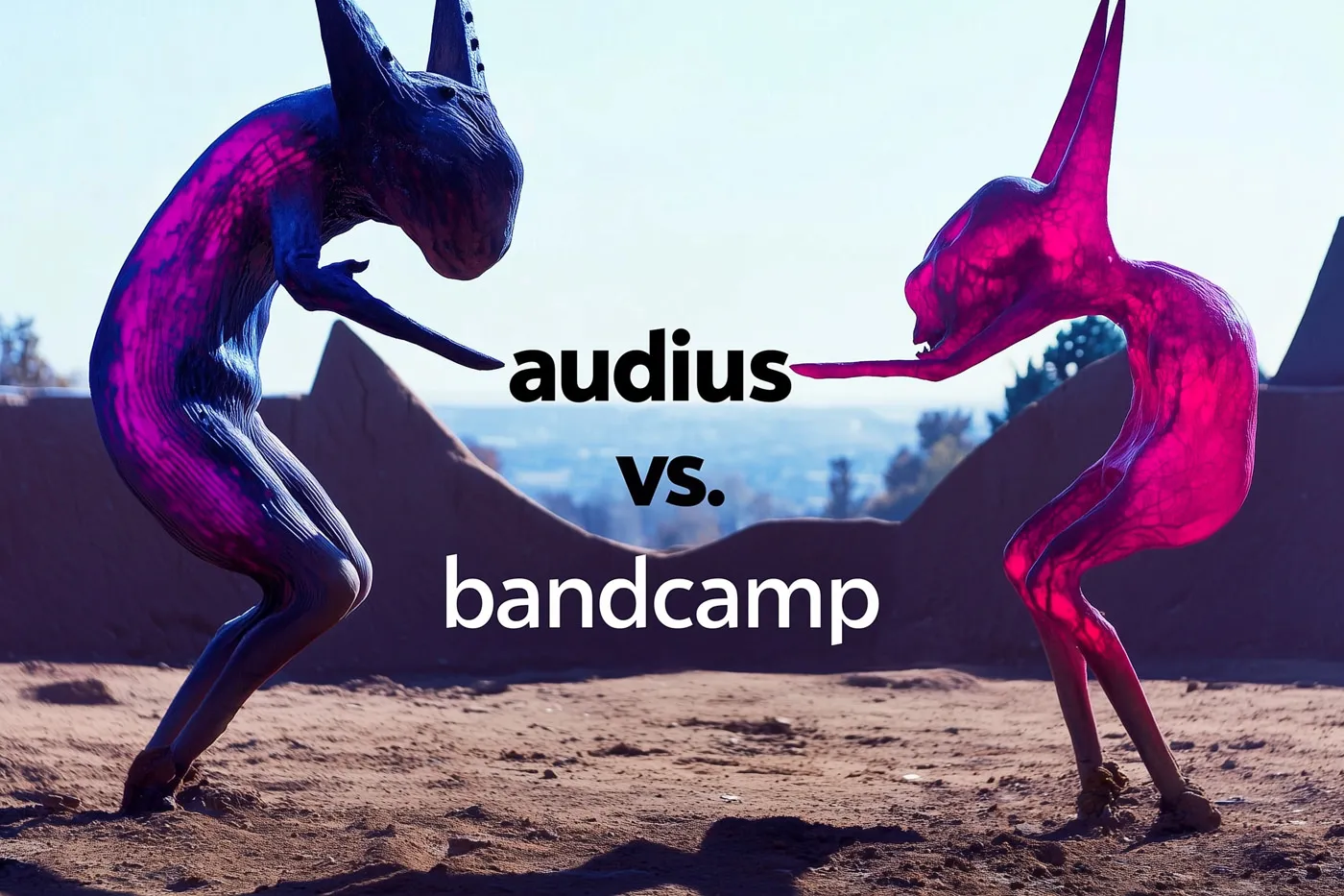 Audius vs. Bandcamp Fees